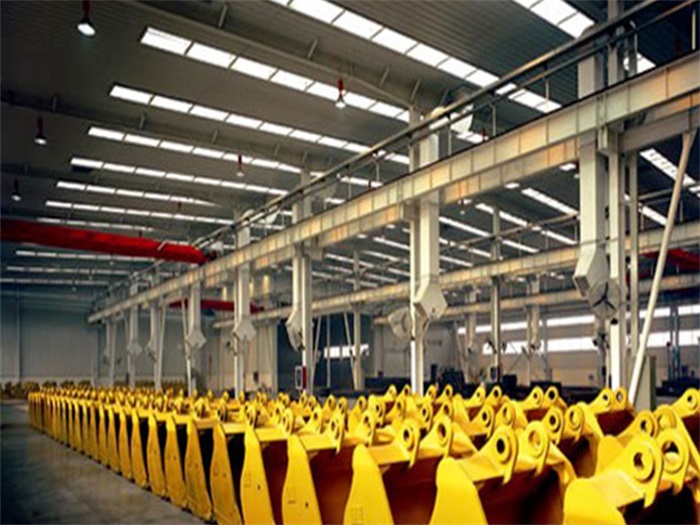 禹州徐工集团挖掘机装配车间